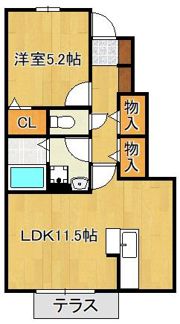 ハーベストデュオの間取り画像