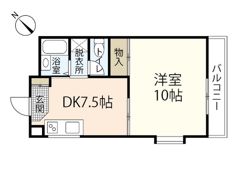 ラ・フィレンツェⅡの間取り画像