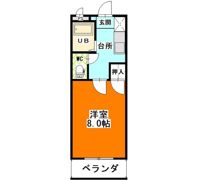 グリーンパーク賞田の間取り画像