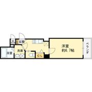 アレス六甲の間取り画像