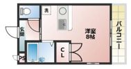 マンション白﨑の間取り画像