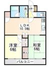 ノワール西原の間取り画像