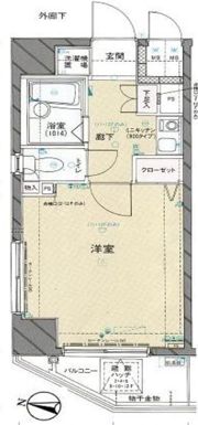 OLIO九段下の間取り画像