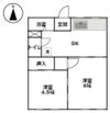 サンライズコーポの間取り画像
