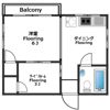 目黒ハイツの間取り画像