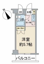 ユニーブル保土ヶ谷の間取り画像