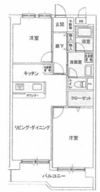 グリセーヌ新川崎の間取り画像