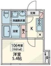 Nクレールの間取り画像