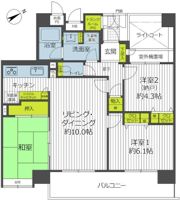 アーベイン・エス朝霞三原の間取り画像
