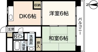 スタープラザ舟入の間取り画像