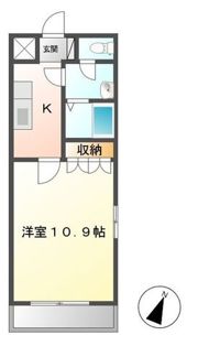 FLORAISON（フロレゾン）の間取り画像