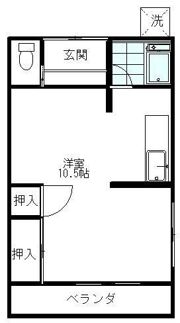 第2佐久間ハイツの間取り画像