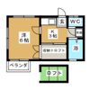 あんりハイツの間取り画像