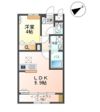 ブランシュ フルールARの間取り画像