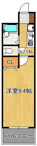 朝日プラザ小倉片野IIの間取り画像