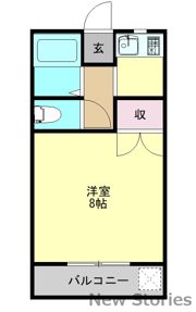 シティハウスⅠの間取り画像