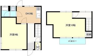 増宮アパートの間取り画像
