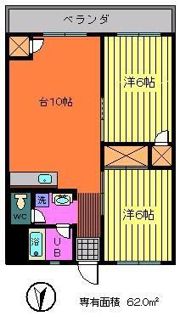 里見ビルの間取り画像