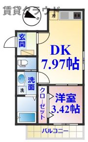 ルカリオSOGAの間取り画像