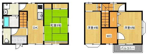 ふじみ野市大井中央 貸戸建の間取り画像