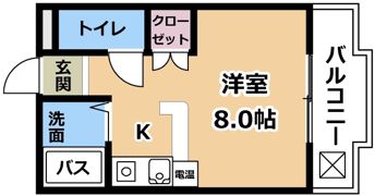 ミナール一里山の間取り画像