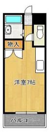 オーク黒住B棟の間取り画像