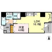 La neige 中山下の間取り画像