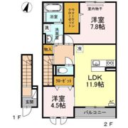 ドルチェ洲崎の間取り画像