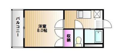 あすなろ94の間取り画像