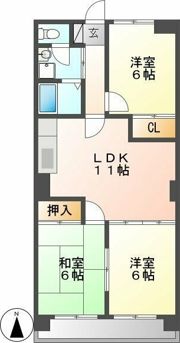 ロワールパークの間取り画像
