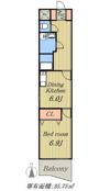 Ai court新三河島の間取り画像