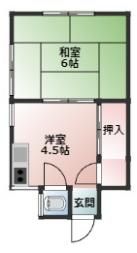 乙女荘の間取り画像