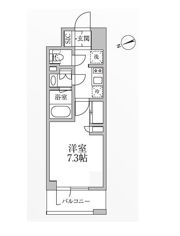 レジディア新御徒町Ⅱの間取り画像