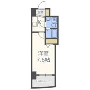 セレニテ夕陽丘ESTの間取り画像