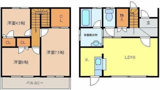 コンコース長嶺の間取り画像