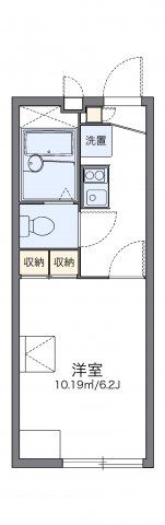 レオパレスNオオエの間取り画像