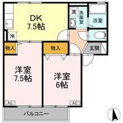 プライムガーデンの間取り画像