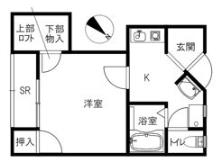 Dormitory BellⅢの間取り画像