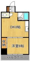 ヒットパークレジデンス三萩野の間取り画像