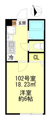 ガーデン一之江の間取り画像
