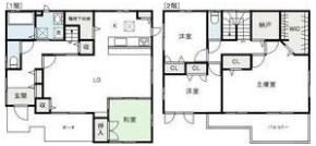 箱田町N様貸住宅の間取り画像