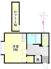 カースク大岡山の間取り画像