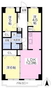 アバンダント東小金井の間取り画像