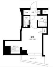 プレール・ドゥーク蒲田Ⅱの間取り画像