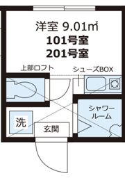 カーサ・フォレスタの間取り画像
