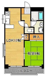 クレベール片野の間取り画像