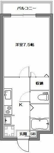 ウッズ吉祥寺の間取り画像