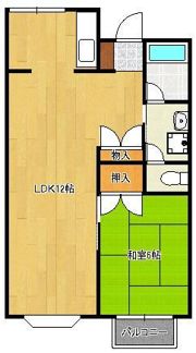 メゾン21カワナミの間取り画像