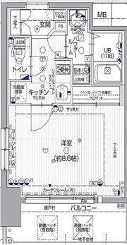 エスリード大阪天満宮の間取り画像