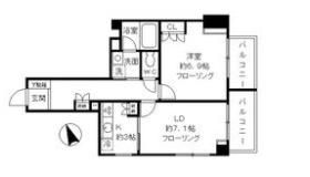 ファインクレスト上目黒の間取り画像